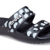 Crocs Classic Casual Fashion Unisex Zwart Blauwe Pantoffels 207680-066