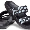 Crocs Classic Casual Fashion Unisex Zwart Blauwe Pantoffels 207680-066