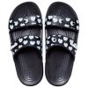 Crocs Classic Casual Fashion Unisex Zwart Blauwe Pantoffels 207680-066