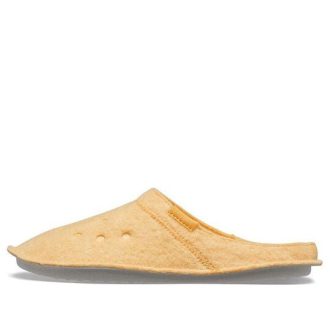 Crocs Classic Casual Thicken Stay Warm Unisex Gele Pantoffels 203600-838