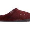 Crocs Classic Casual Thicken Stay Warm Unisex Wijnrode Pantoffels 203600-60U