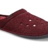 Crocs Classic Casual Thicken Stay Warm Unisex Wijnrode Pantoffels 203600-60U