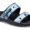 Crocs Classic Casual Unisex Blauw Zwarte Pantoffels 207283-988