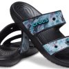 Crocs Classic Casual Unisex Blauw Zwarte Pantoffels 207283-988