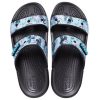 Crocs Classic Casual Unisex Blauw Zwarte Pantoffels 207283-988