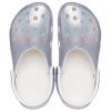 Crocs Classic Casual Unisex Metallic Zilver Roze Sandalen 207551-90H