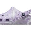 Crocs Classic Casual Unisex Paarse Sandalen 206867-5PT