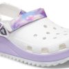 Crocs Classic Casual Unisex Wit Paarse Sandalen “Wit Paars” 207772-577