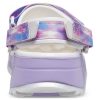 Crocs Classic Casual Unisex Wit Paarse Sandalen “Wit Paars” 207772-577