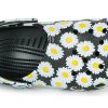 Crocs Classic clo daisy Full Print Sandalen Unisex Zwart 206375-0ZI