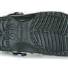 Crocs Classic clo daisy Full Print Sandalen Unisex Zwart 206375-0ZI