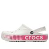 Crocs Classic Clog Ademende Antislipschoen Roze Wit 206852-100
