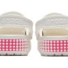 Crocs Classic Clog Ademende Antislipschoen Roze Wit 206852-100