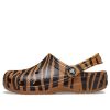 Crocs Classic clog Animal Printing Beach Tiger Stripes Gele Sandalen 206676-2ZF