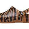 Crocs Classic clog Animal Printing Beach Tiger Stripes Gele Sandalen 206676-2ZF