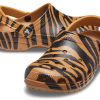Crocs Classic clog Animal Printing Beach Tiger Stripes Gele Sandalen 206676-2ZF