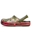 Crocs Classic Clog Beach Sandalen Groen Roze 205579-3S9