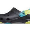 Crocs Classic Clog Beach Unisex Zwarte Sandalen 206340-0C4