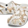 Crocs Classic Clog Camouflage Print Strandsandalen Wit Camouflage Unisex 206454-94S
