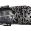 Crocs Classic Clog Camouflage Print Strandsandalen Zwart Unisex 206454-001