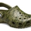 Crocs Classic Clog Camouflage Printing Beach Army Green Sandalen 206454-309