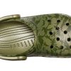 Crocs Classic Clog Camouflage Printing Beach Army Green Sandalen 206454-309