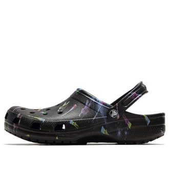 Crocs Classic Clog Casual Ademende Strandschoenen Zwart Unisex 206868-001