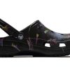 Crocs Classic Clog Casual Ademende Strandschoenen Zwart Unisex 206868-001