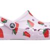 Crocs Classic Clog Casual Unisex Roze Aardbei Sandalen 206230-6GD