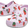 Crocs Classic Clog Casual Unisex Roze Aardbei Sandalen 206230-6GD