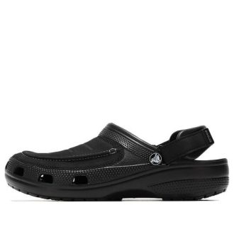 Crocs Classic Clog Cozy ademende strandsandalen zwart 207142-001