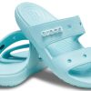 Crocs Classic Clog Cozy Unisex Blauwe Sandalen 206761-4SS