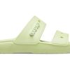 Crocs Classic Clog Cozy Unisex Grijsgroene Pantoffels 206761-335
