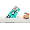 Crocs Classic Clog Cozy Unisex Witte Multi-Kleuren Pantoffels “Wit” 207856-94S