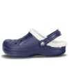 Crocs Classic Clog Crocs Stay Warm Slijtvaste Marineblauwe Unisex Pantoffels 16244-49U