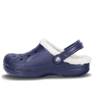 Crocs Classic Clog Crocs Stay Warm Slijtvaste Marineblauwe Unisex Pantoffels 16244-49U