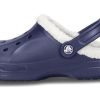 Crocs Classic Clog Crocs Stay Warm Slijtvaste Marineblauwe Unisex Pantoffels 16244-49U