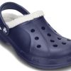 Crocs Classic Clog Crocs Stay Warm Slijtvaste Marineblauwe Unisex Pantoffels 16244-49U
