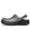 Crocs Classic Clog Crocs Stay Warm Slijtvaste Sport Unisex Zwarte Sandalen 16244-060