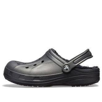 Crocs Classic Clog Crocs Stay Warm Slijtvaste Sport Unisex Zwarte Sandalen 16244-060