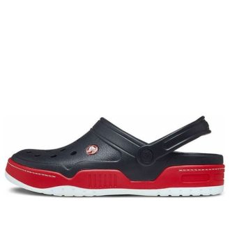 Crocs Classic Clog Crocs Zwart Rood Sandalen “Zwart Rood” 14300-063