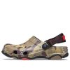 Crocs Classic Clog Desert Camouflage Beach Unisex Zwart Bruine Sandalen 207305-088