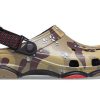 Crocs Classic Clog Desert Camouflage Beach Unisex Zwart Bruine Sandalen 207305-088