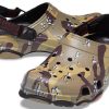 Crocs Classic Clog Desert Camouflage Beach Unisex Zwart Bruine Sandalen 207305-088