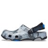 Crocs Classic Clog Desert Camouflage Outdoor Beach Unisex Zwart Grijze Sandalen 207305-097