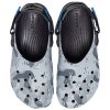 Crocs Classic Clog Desert Camouflage Outdoor Beach Unisex Zwart Grijze Sandalen 207305-097
