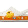 Crocs Classic Clog Line Friends Beach Wit Geel Unisex Sandalen “Wit Geel” 205791-100