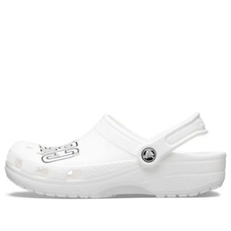 Crocs Classic Clog Logo “Wit” 206450-103