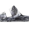 Crocs Classic Clog Marble Beach Sportpantoffels Unisex Wit Zwart 207701-103