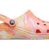 Crocs Classic Clog Marble Beach Sports Unisex Rode Multi-Color Sandalen “Rood” 206867-83F